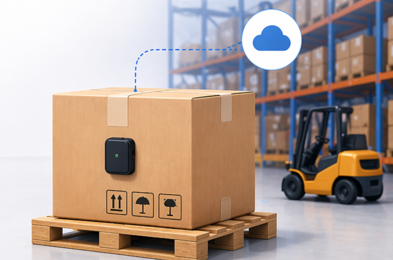 Simplified connected asset monitoring — application scene